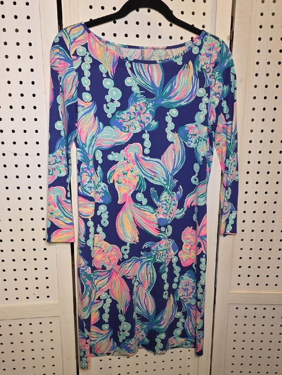 Lilly Pulitzer Dresses & Skirts - Lilly Pulitzer Marlowe Dress Going Coastal XS Long Sleeves